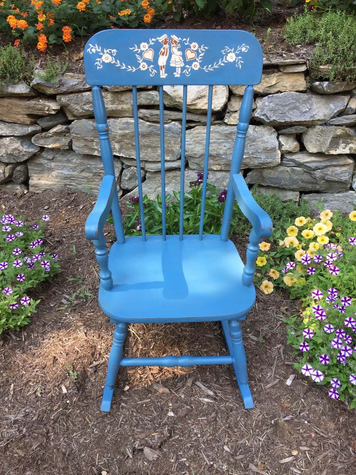 cute painted chairs