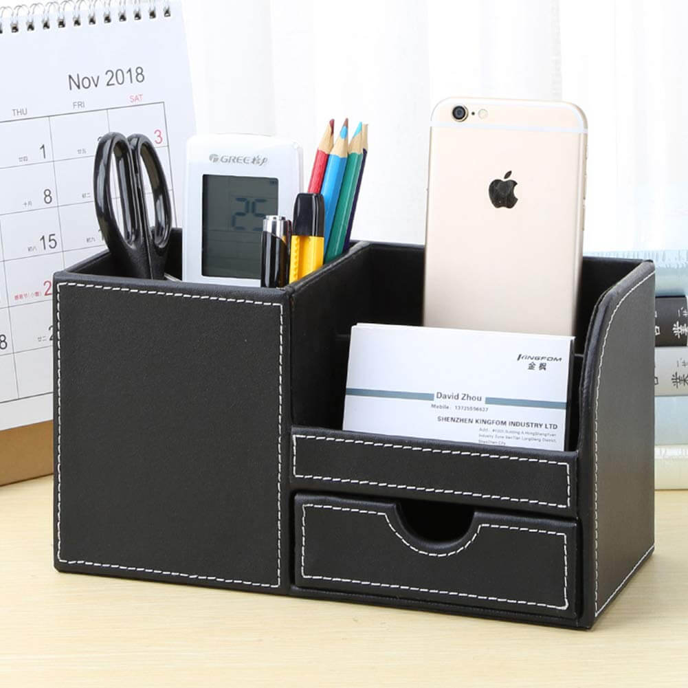 30 Best Office Desk Storage Ideas to Keep Your Space Productive in 2021