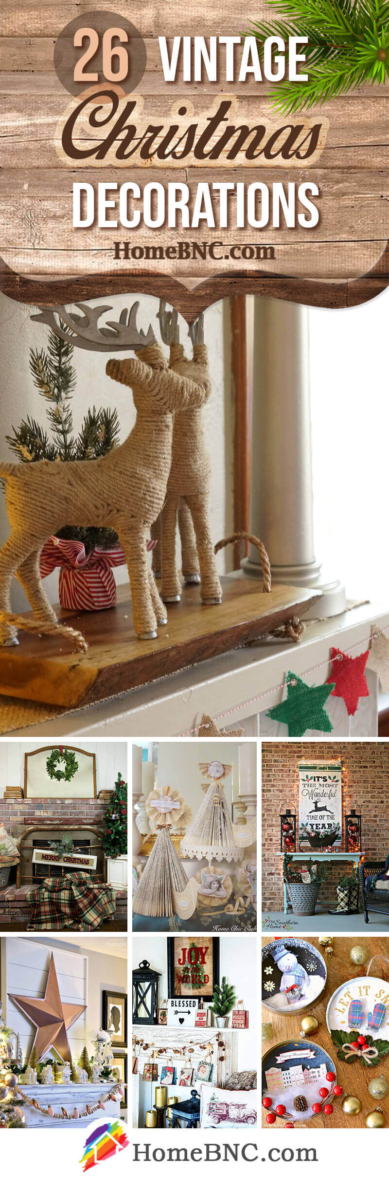 26 Best Vintage Christmas Decorations For The Holidays In 2020