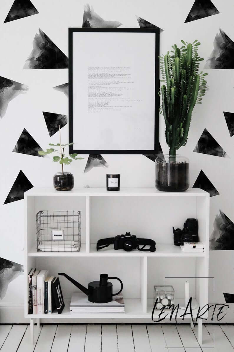 Cool Black and White Living Room Decor