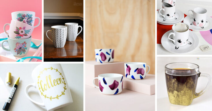 Featured image for 24 Fun and Fabulous DIY Mug Ideas for a Weekend Project