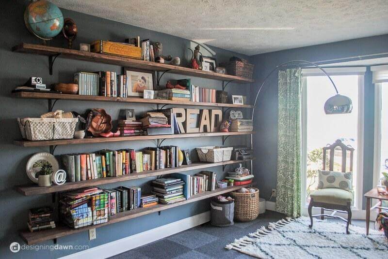 Help idées rangements !  Bookshelves diy, Home libraries, Townhome  decorating