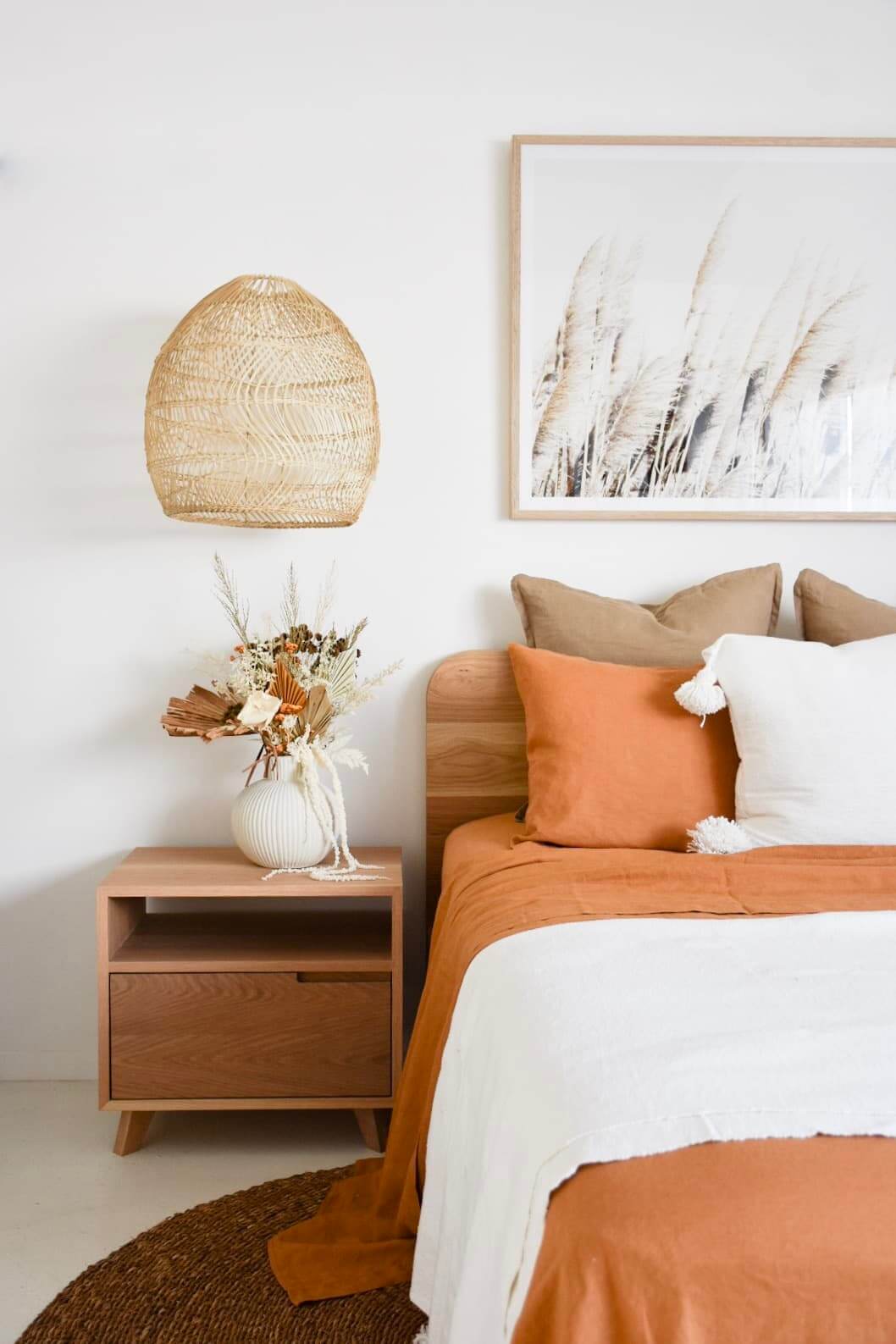 An Earth Tone Bohemian Style Bedroom — Homebnc
