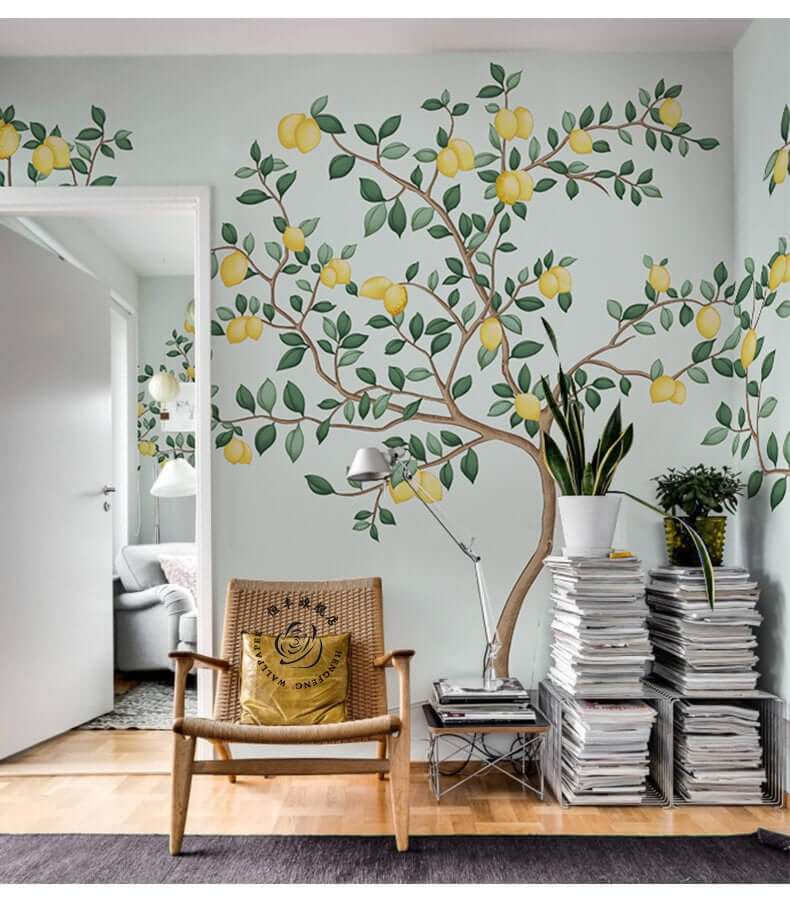 Wall Mural Ideas For Living Room Uk Wall Mural Dreamy Paintings 