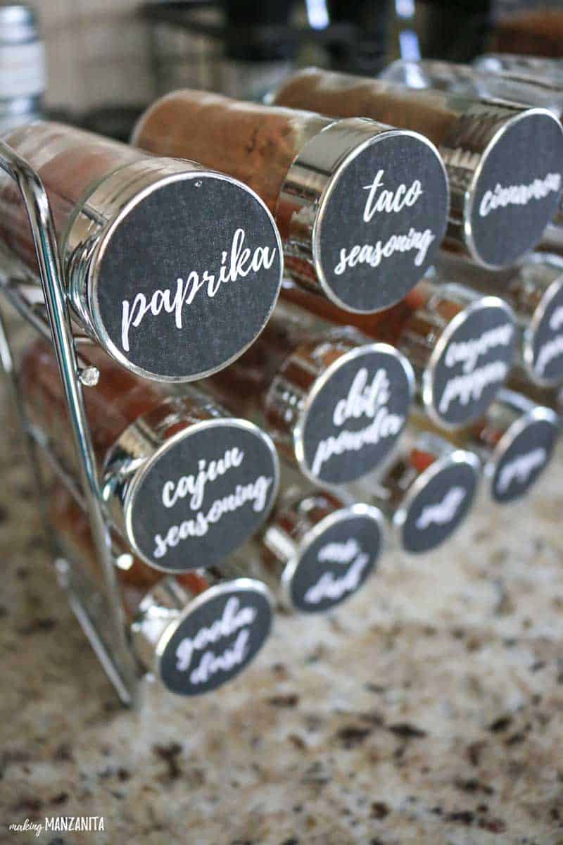 Spicy And Awesome Idea For A Spice Rack