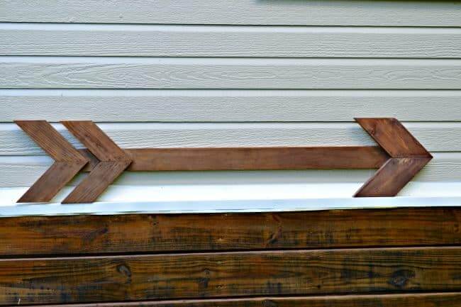 Arrow Sign Outdoor DIY Wood Project