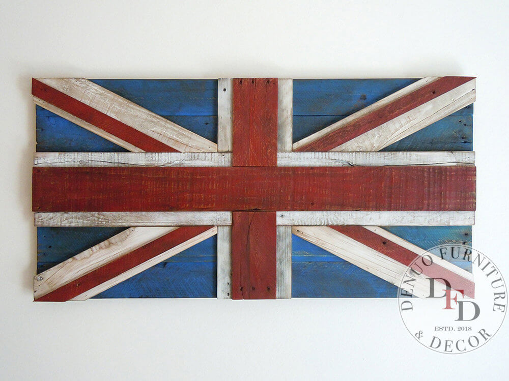 Una versión única de la bandera británica