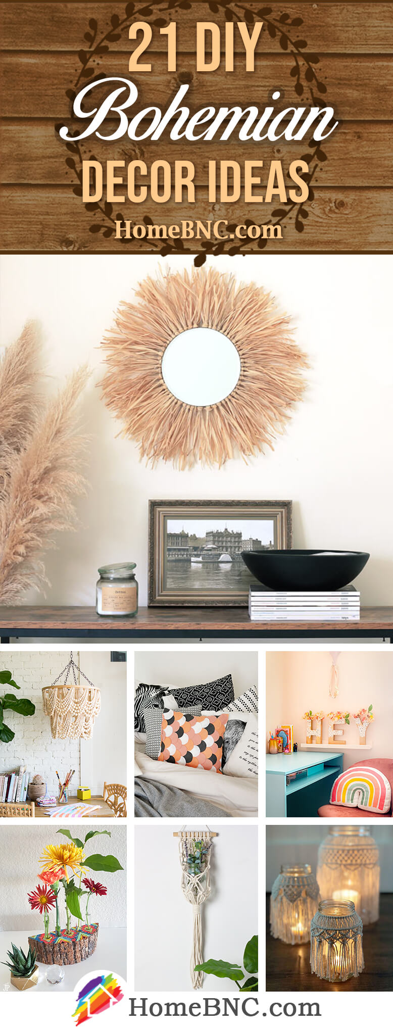 17 Best DIY Bohemian Decor Ideas You can Easily Make Yourself in 17