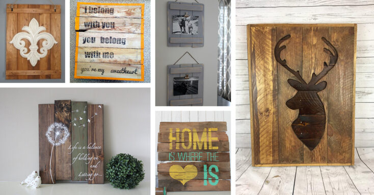 Featured image for 26 DIY Pallet Wall Art Ideas that will Make Your Heart Warm
