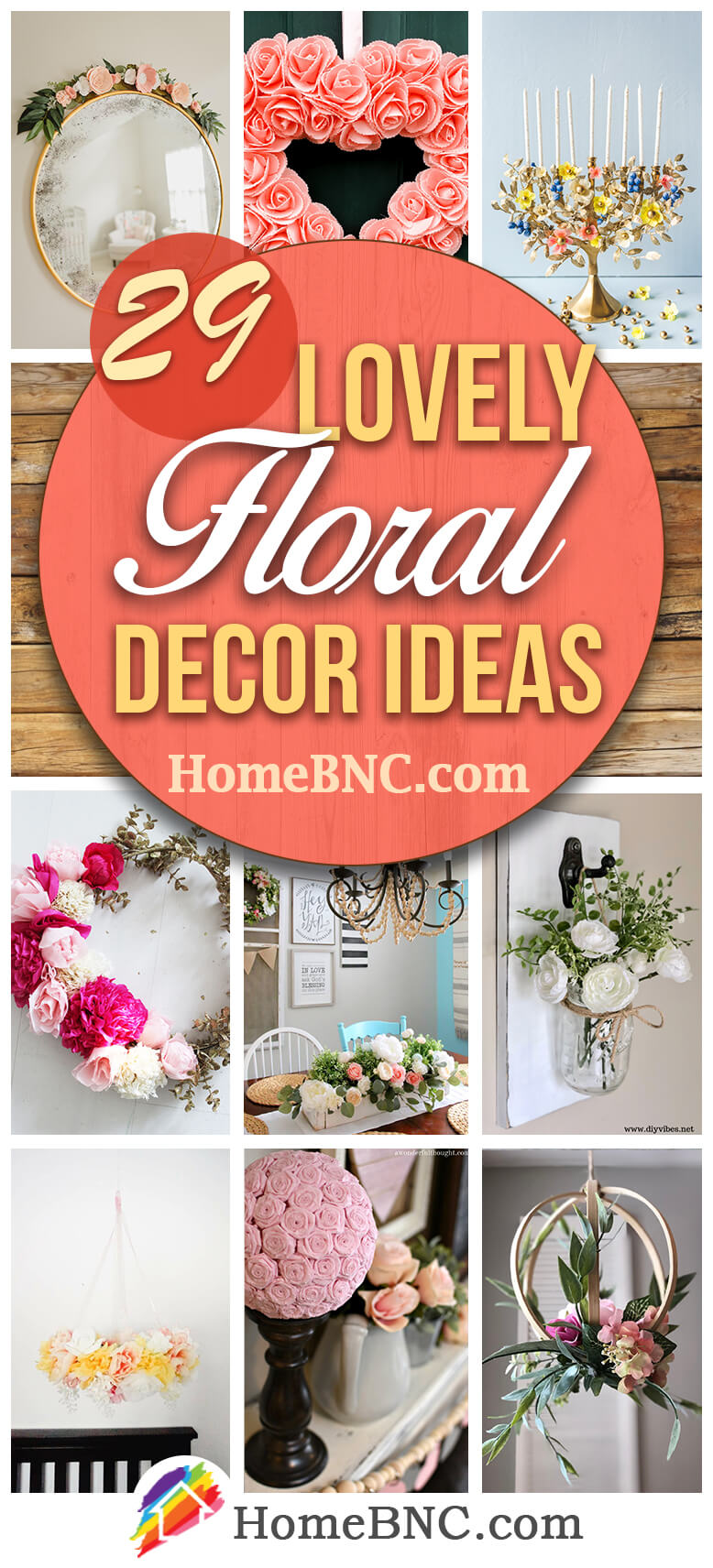 29 Best Floral Home Decor Ideas to Show Off Your True Style in 2021