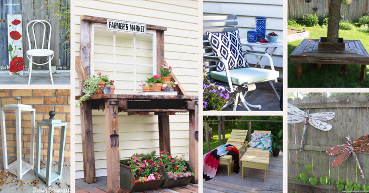 Featured image for 17 Reclaimed Wood DIY Outdoor Projects to Brighten Your Outdoor Space