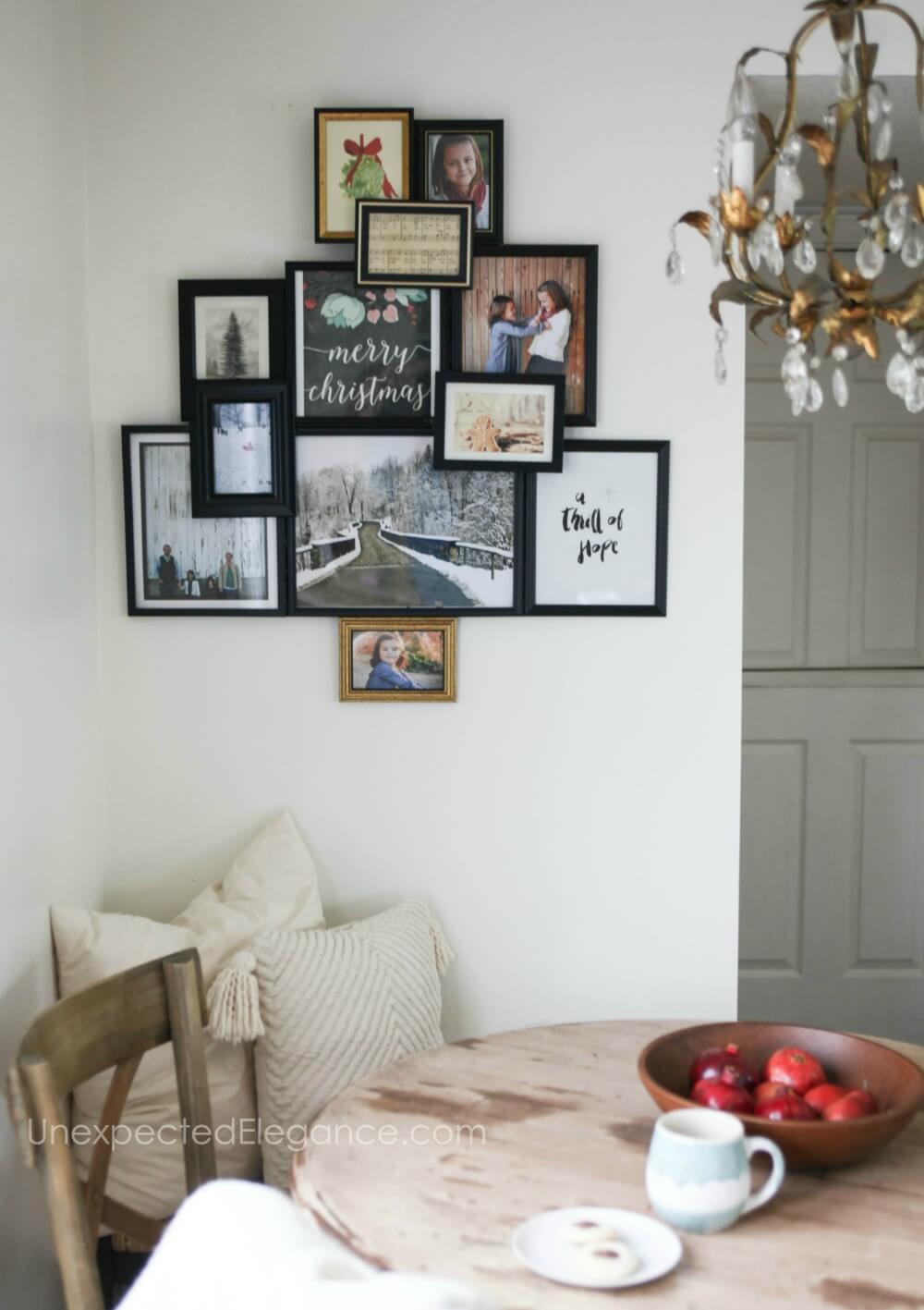 Unique Photo and Art Collage Frame