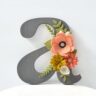 32 Best Flower Letters that will Put Your Signature on Your Home in 2022