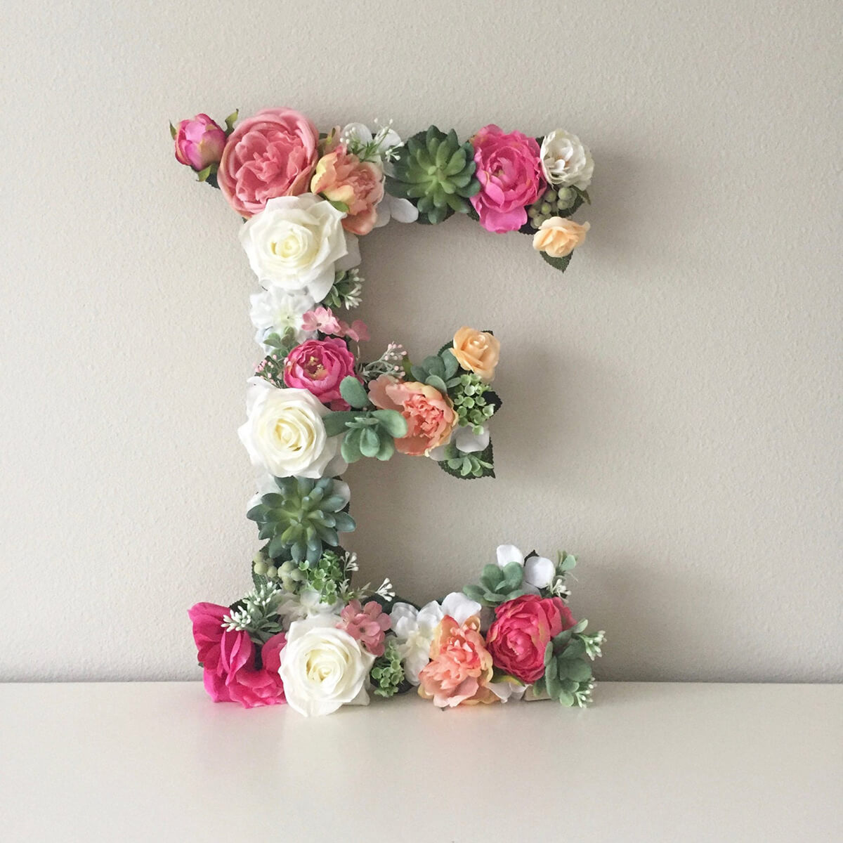 32 Best Flower Letters that will Put Your Signature on Your Home in 2021