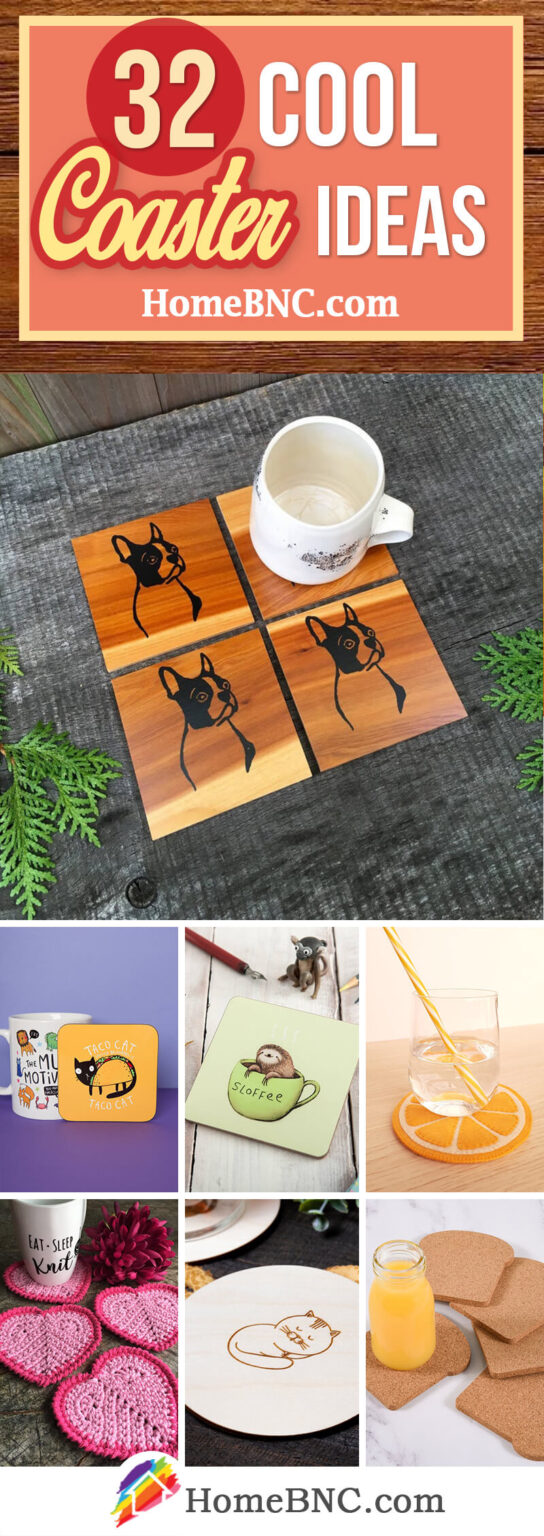 32 Cool Coasters that will Add a Unique Touch to Your Home in 2020