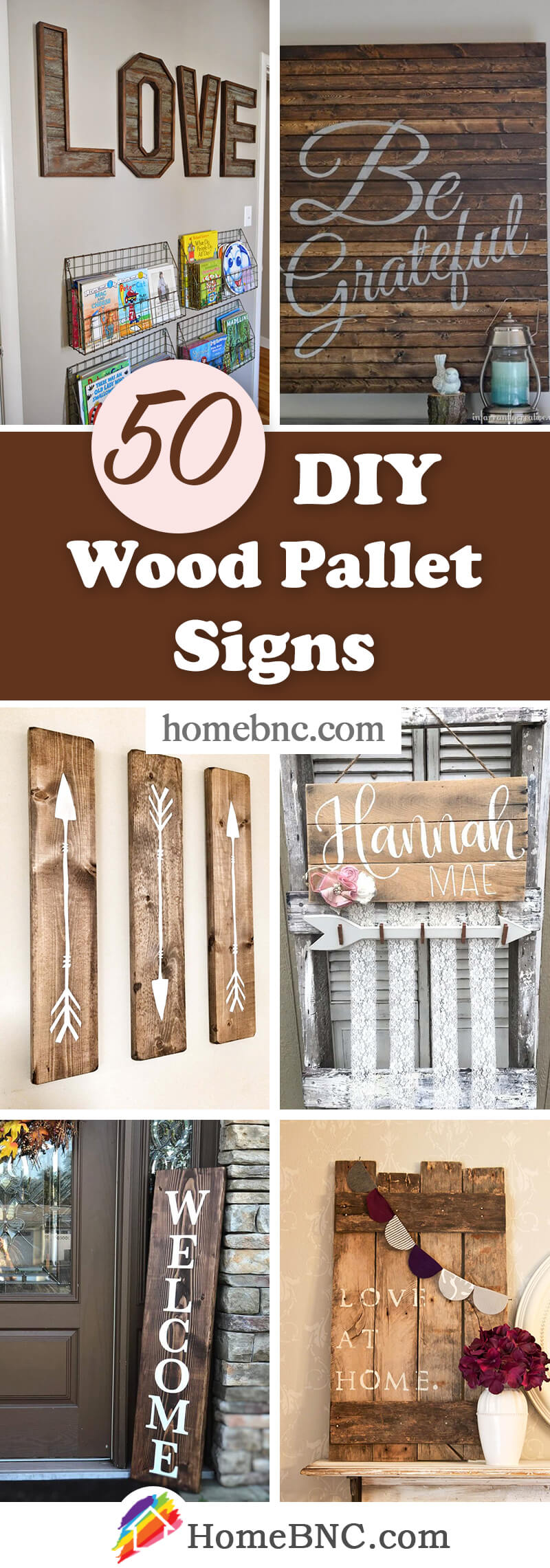 DIY Pallet Wood Signs