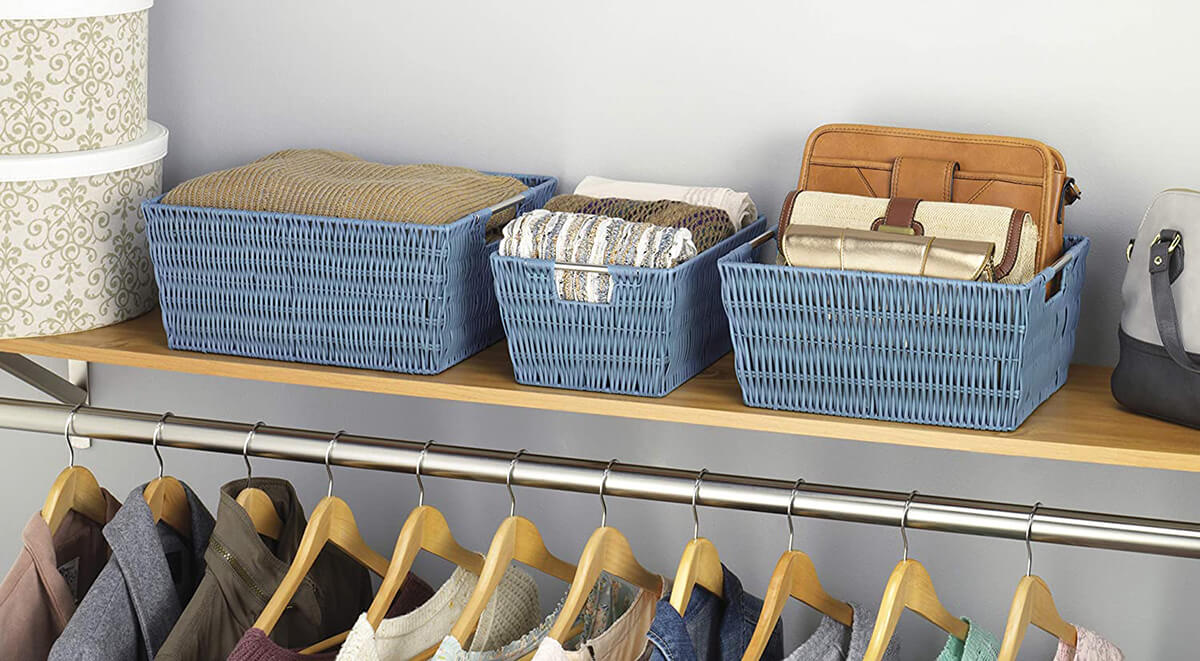 21 Ways to Beautifully Organize With Baskets • Organizenvy