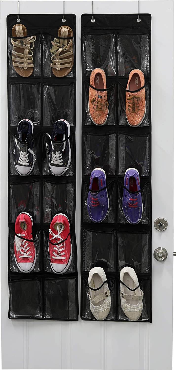 Slim Over-the-Door Shoe Hangers — Homebnc