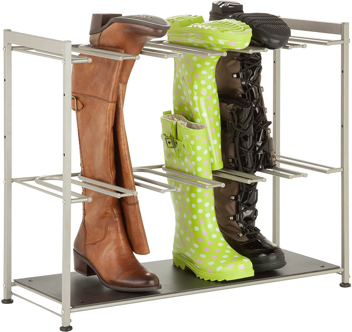 Sturdy Steel Tall Boot Rack