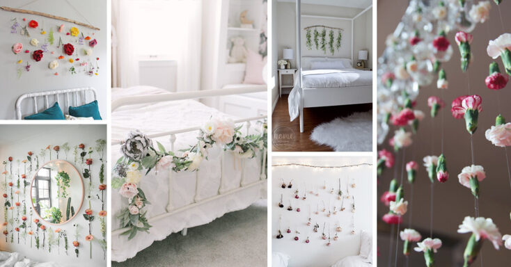 Featured image for 33 Gorgeous Flower Garland Ideas to Dream Up Your Perfect Bedroom