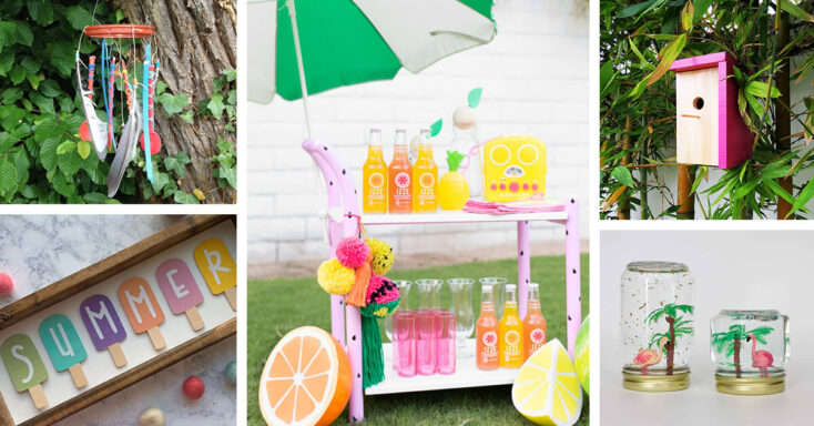 Featured image for 21 Fun DIY Summer Crafts to Welcome the Season of Warm Weather