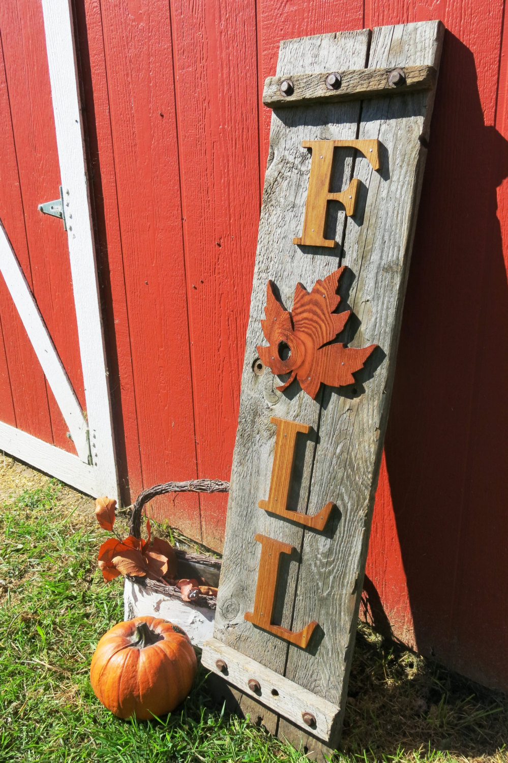 Country Inspired 'Fall' Sign