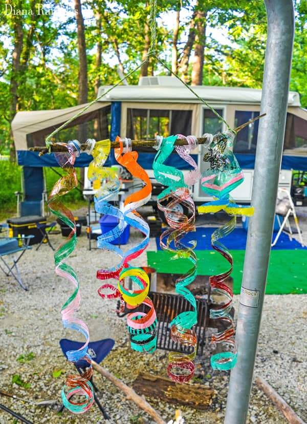 Silly and Spiraling Out-of-Control Colorful Wind Chime