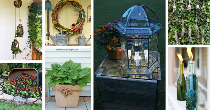 Featured image for 26 Upcycled Garden Ideas to Dress Up Your Outdoor Space in Unique Ways