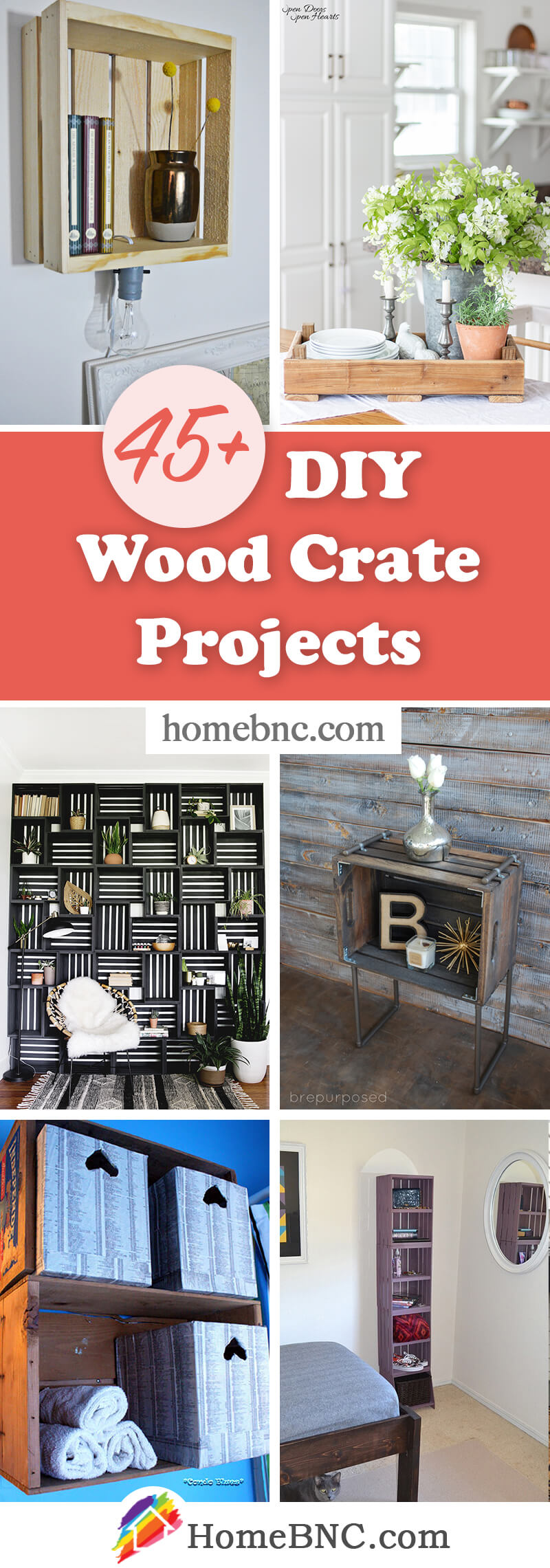 DIY Wood Crate Ideas — Homebnc