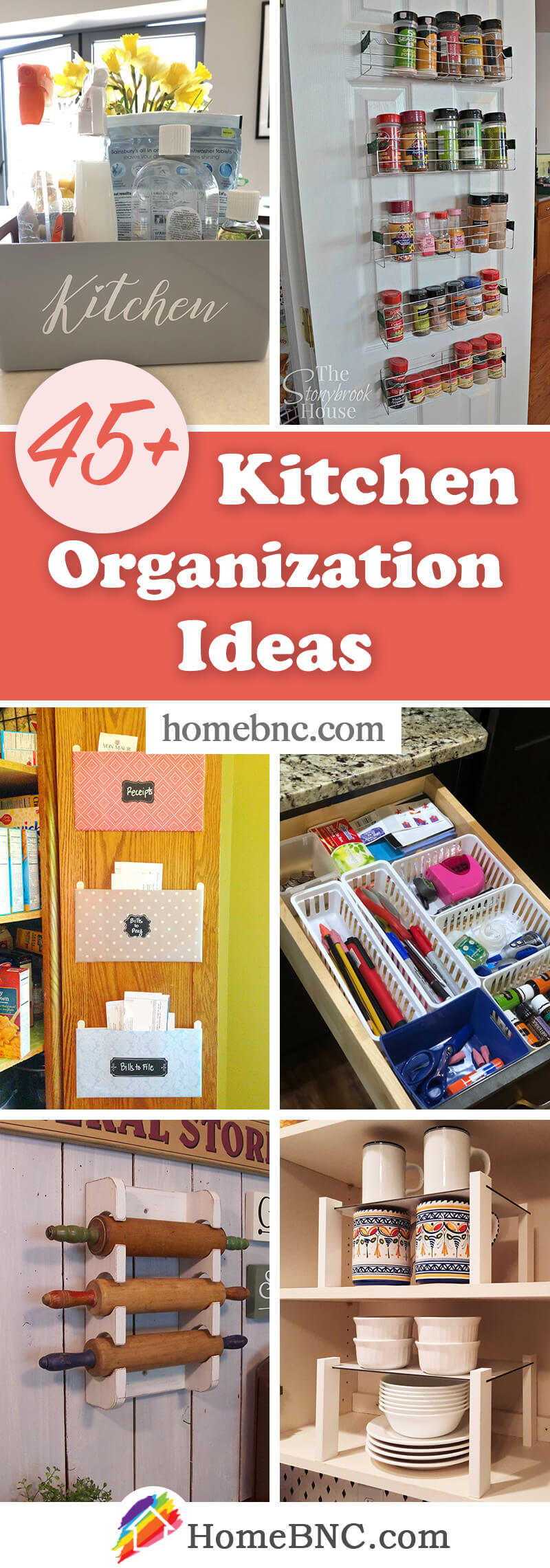 45+ Practical Kitchen Organization Ideas that Will Save You a Ton