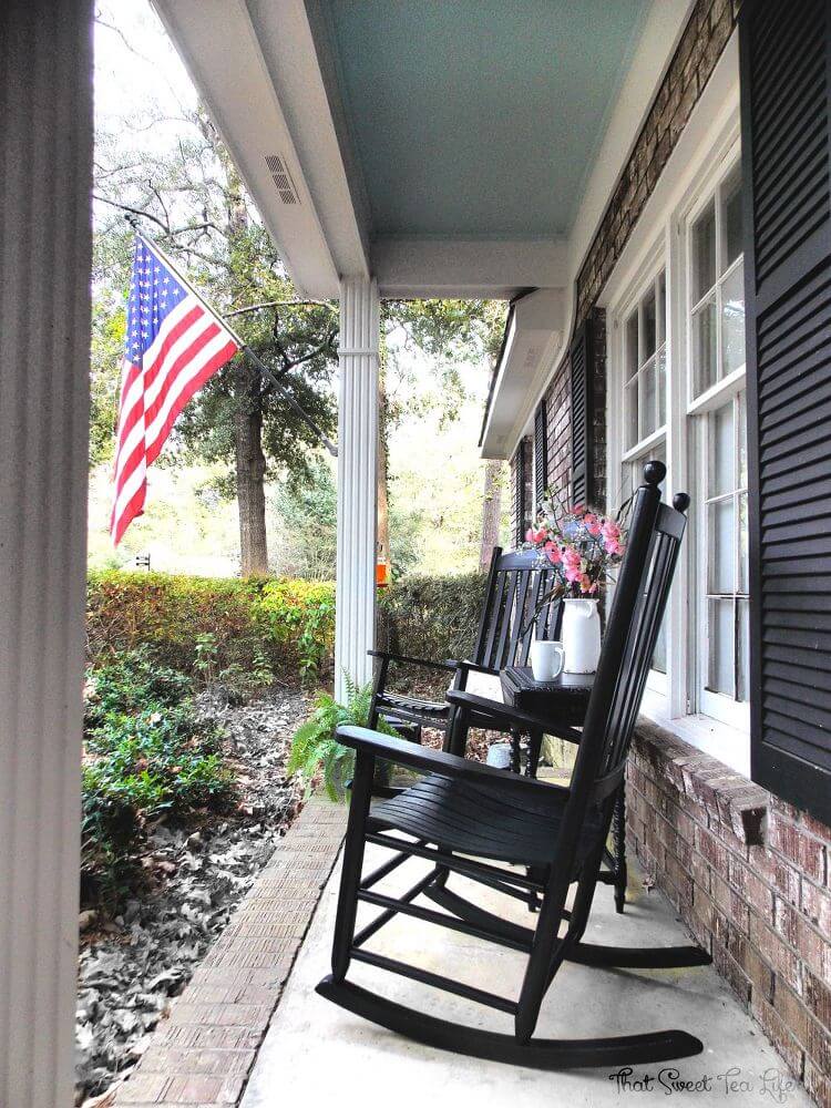 small front porch rocking chairs