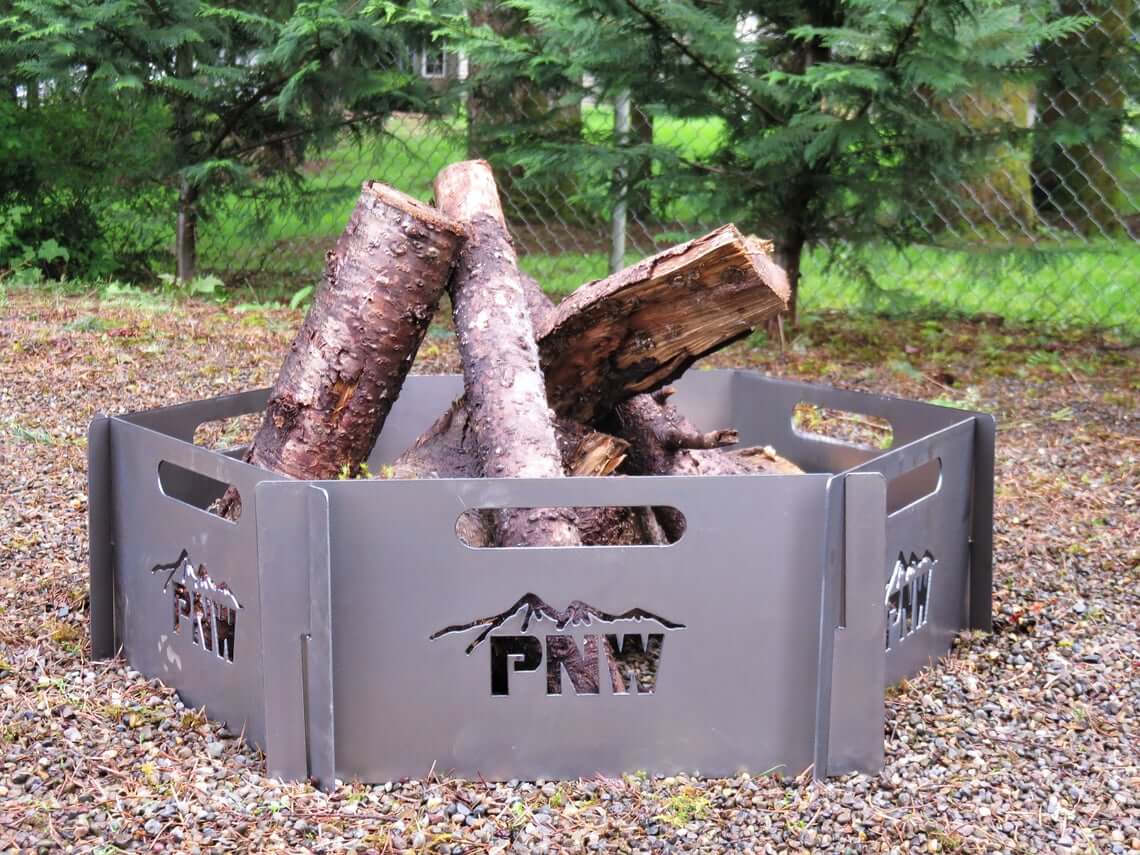 Stackable Custom Travel-Friendly Fire Pit