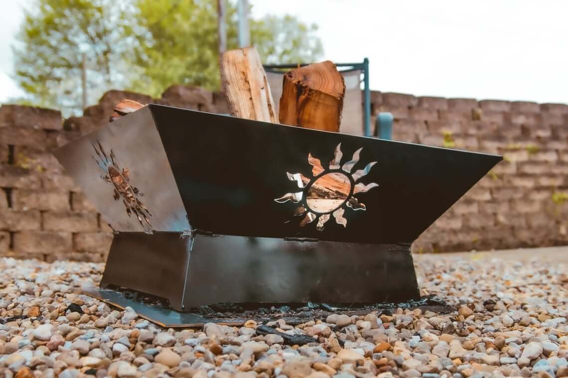 Beautiful Custom Metal Fire Pit