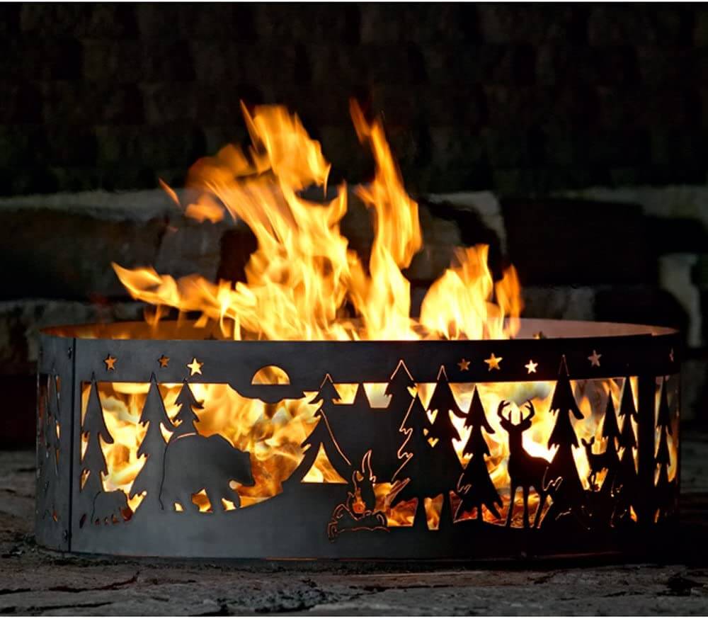 29 Best Metal Fire Pit Ideas To Modernize Your Backyard In 2020