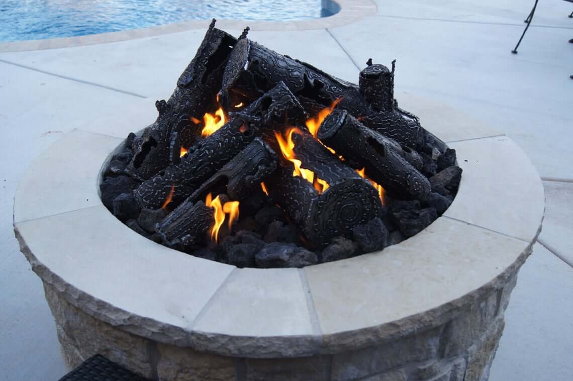 best log for fire pit