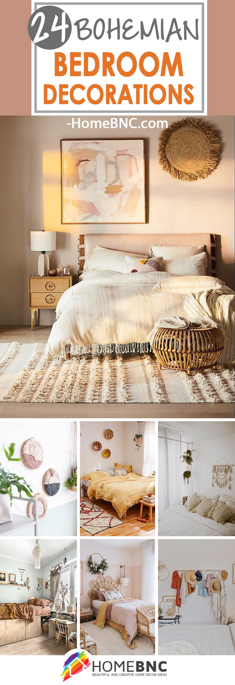 24 Best Bohemian Bedroom Decor Ideas To Spruce Up Your Space In 2021 - Boho Bedroom Decor Ideas