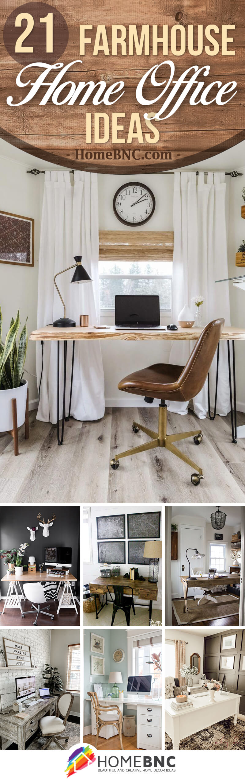 21 Best Farmhouse Home Office Ideas That You Will Love In 2021