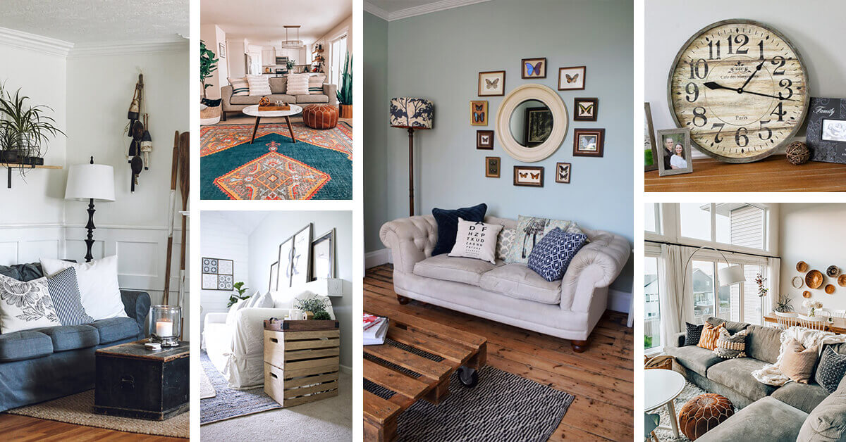 21 Best Vintage Living Room Decor And Design Ideas For 2021 - Vintage Style Home Decor Ideas