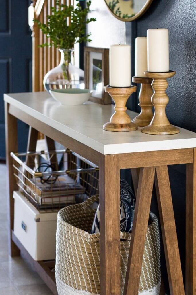 Long and Lean Entryway Side Table