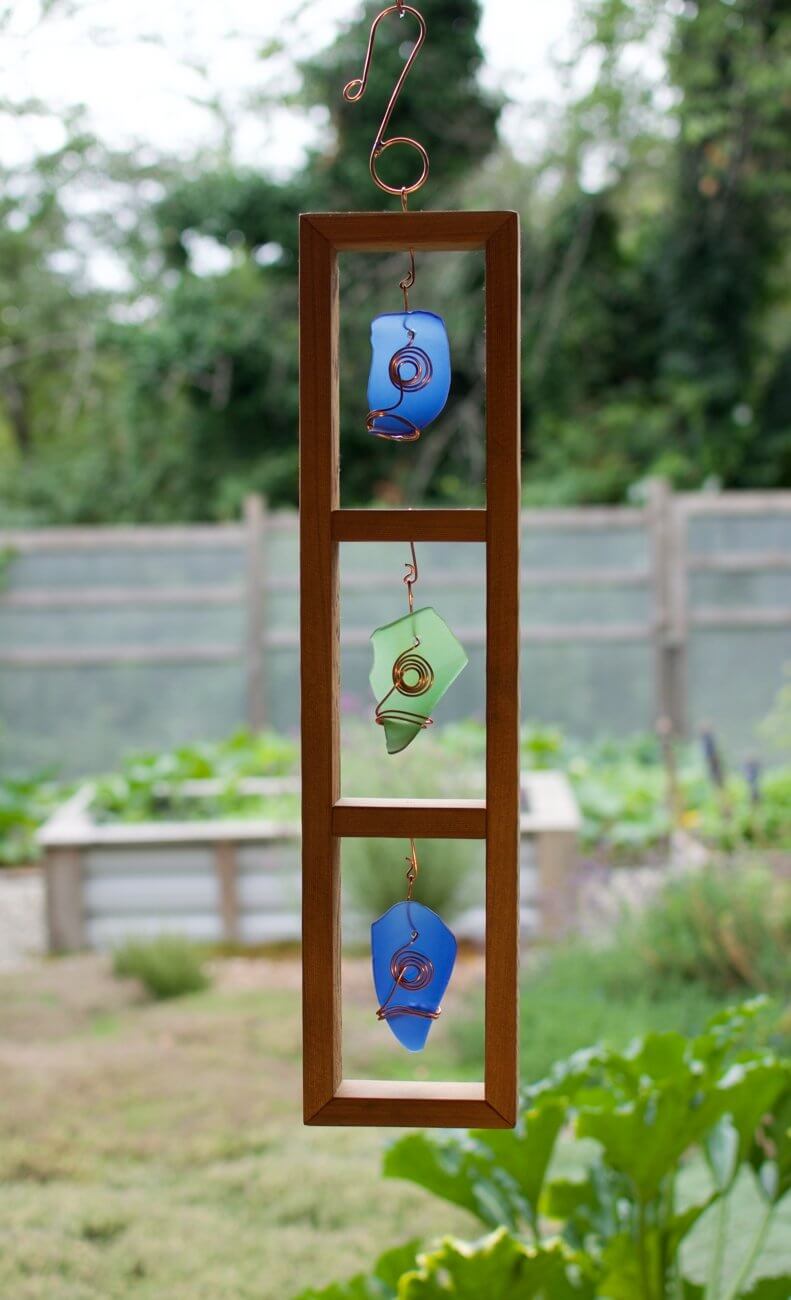 Sea Glass Suncatcher for Indoors or Outdoors