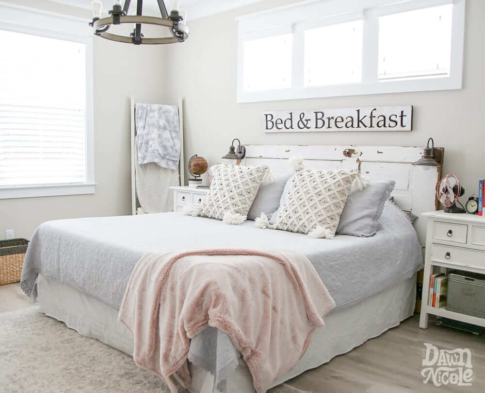 Add Farmhouse Character with a Vintage Headboard — Homebnc