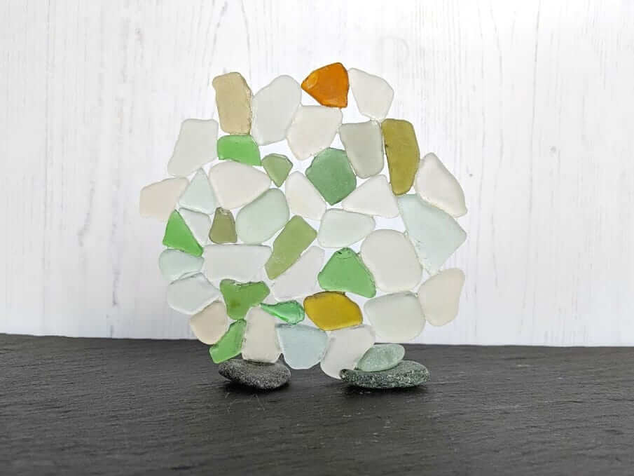 Sea Glass Sculpture to Catch the Light