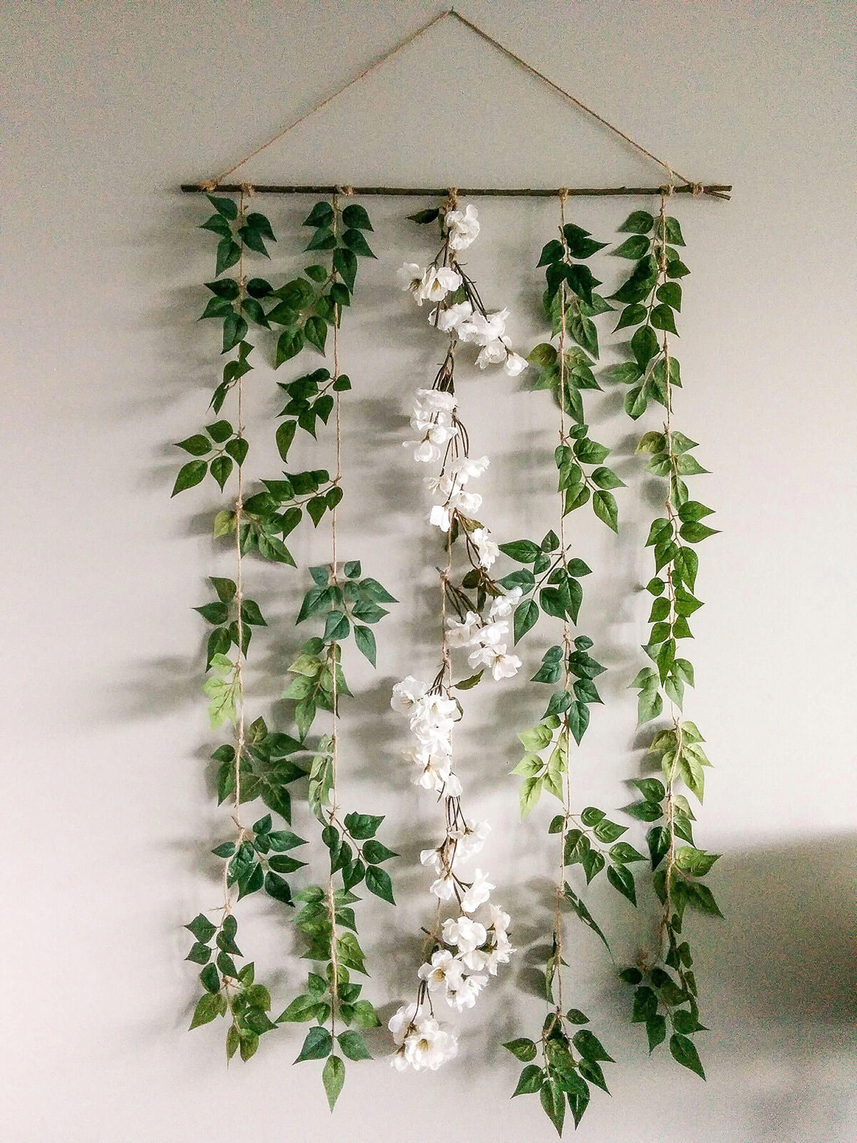 Luscious Leaf and Flowered Woodland Garland