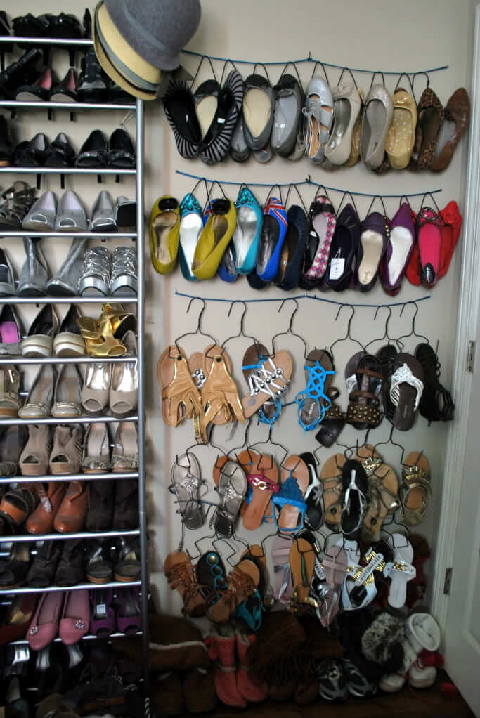 individual shoe storage