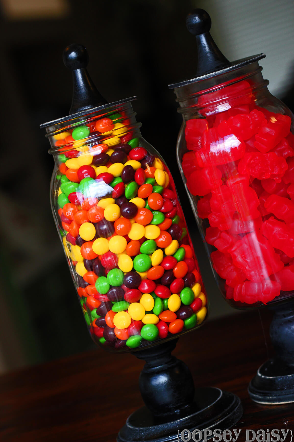 DIY Giant Mason Candy Jars