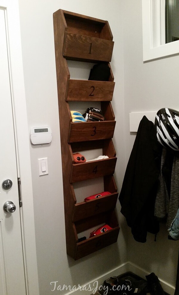 Simple Cute Mitten Storage Rack