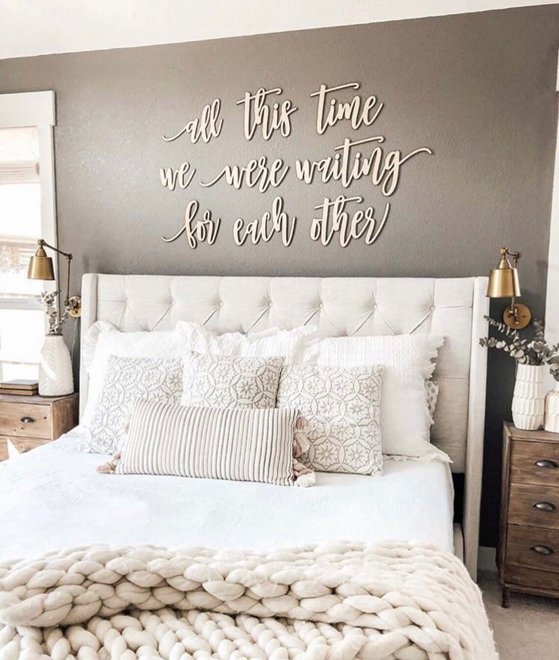 Waiting for Each Other Farmhouse Bedroom