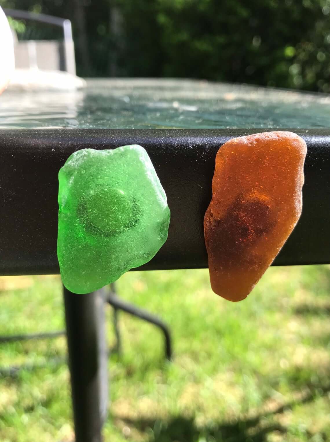 Unique Sea Glass Magnet Set