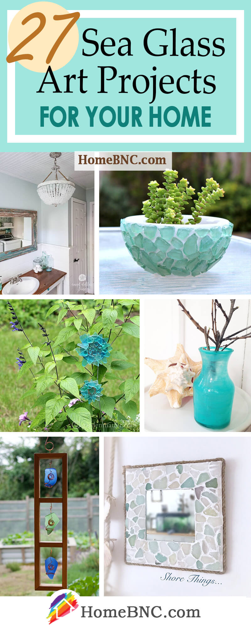 Here's How to Make Something Fabulous out of the Sea Glass You Collected on  Your Beach Vacay