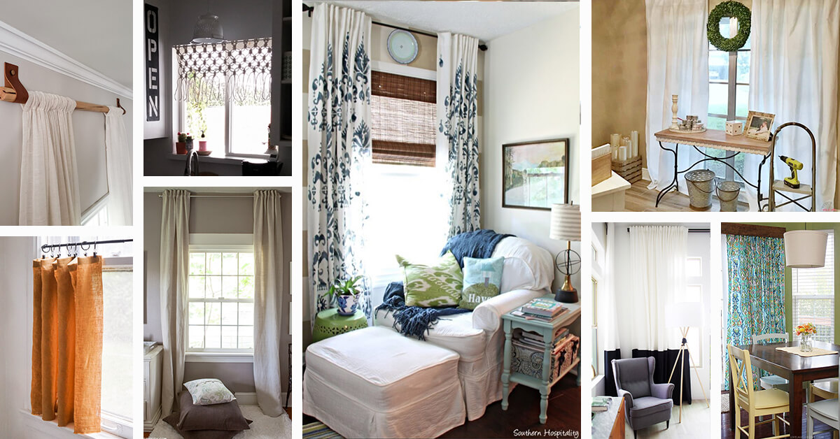 24 Best Diy Curtain Ideas That Will, How To Make Decorative Curtains At Home